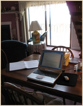 writing at mackinac island michigan