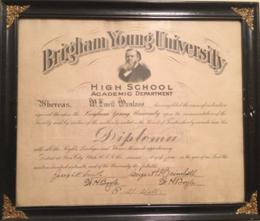 Diploma 1916